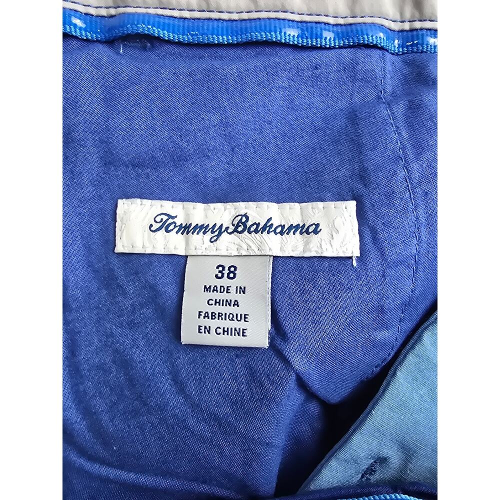Tommy‎ Bahama Shorts Mens 38 Blue Flat Front Coastal Resort Casual Golf - Picture 5 of 8